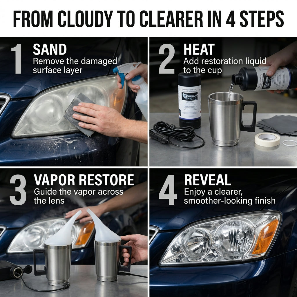 Automotive Headlight Refurbishment
