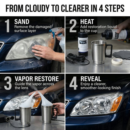 Automotive Headlight Refurbishment