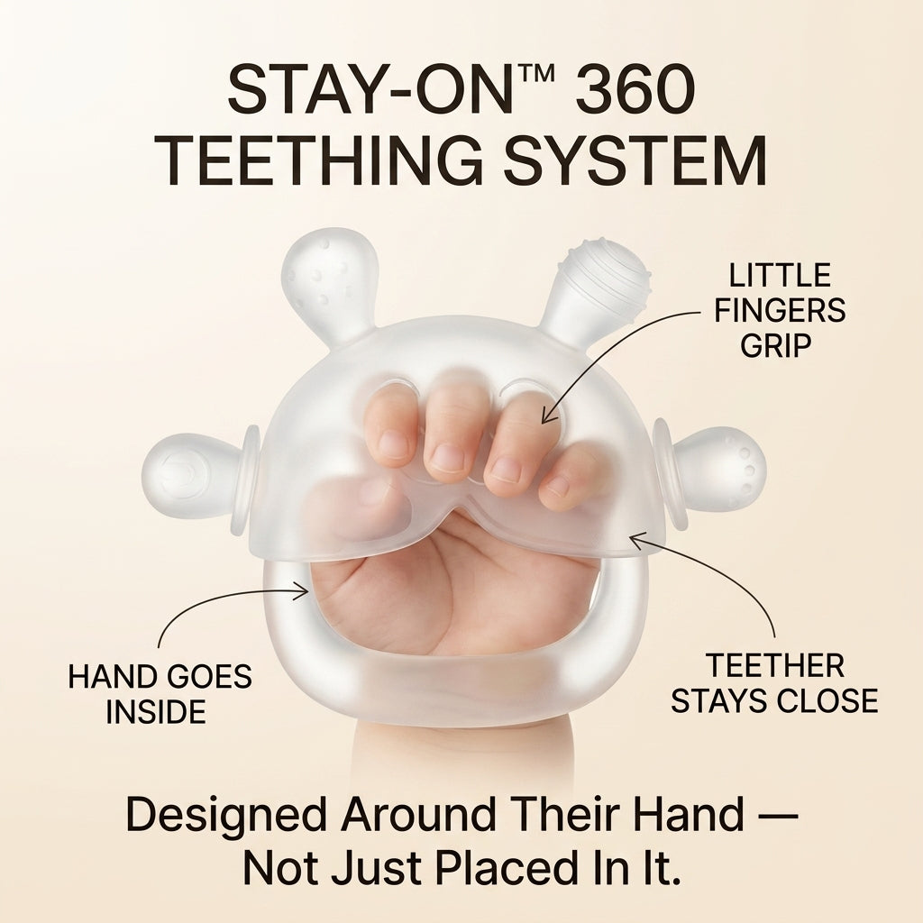 Baby Teether Mitten