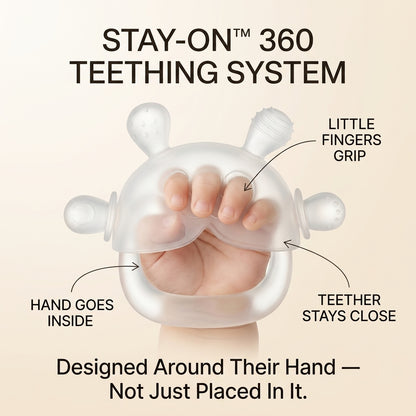 Baby Teether Mitten