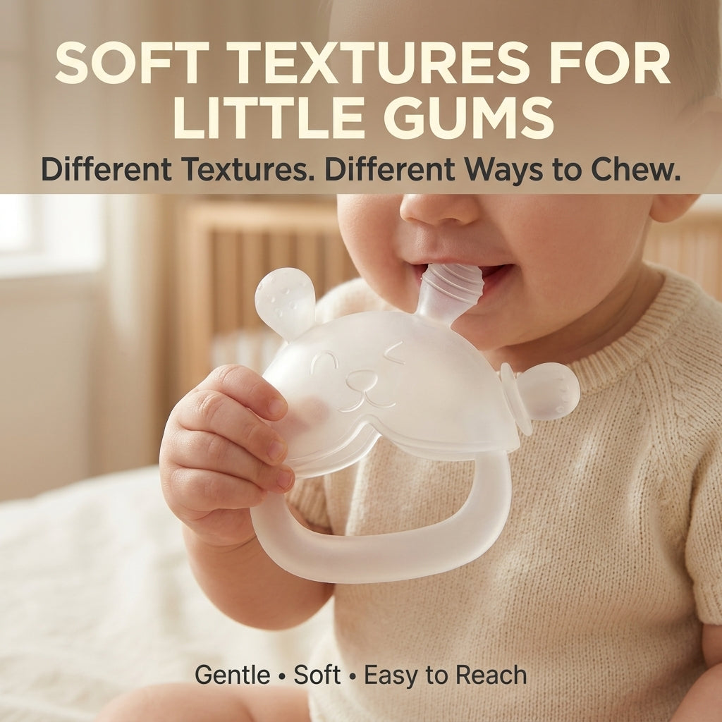 Baby Teether Mitten